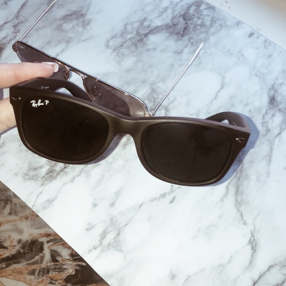 💕polarized ray ban sunglasses💕